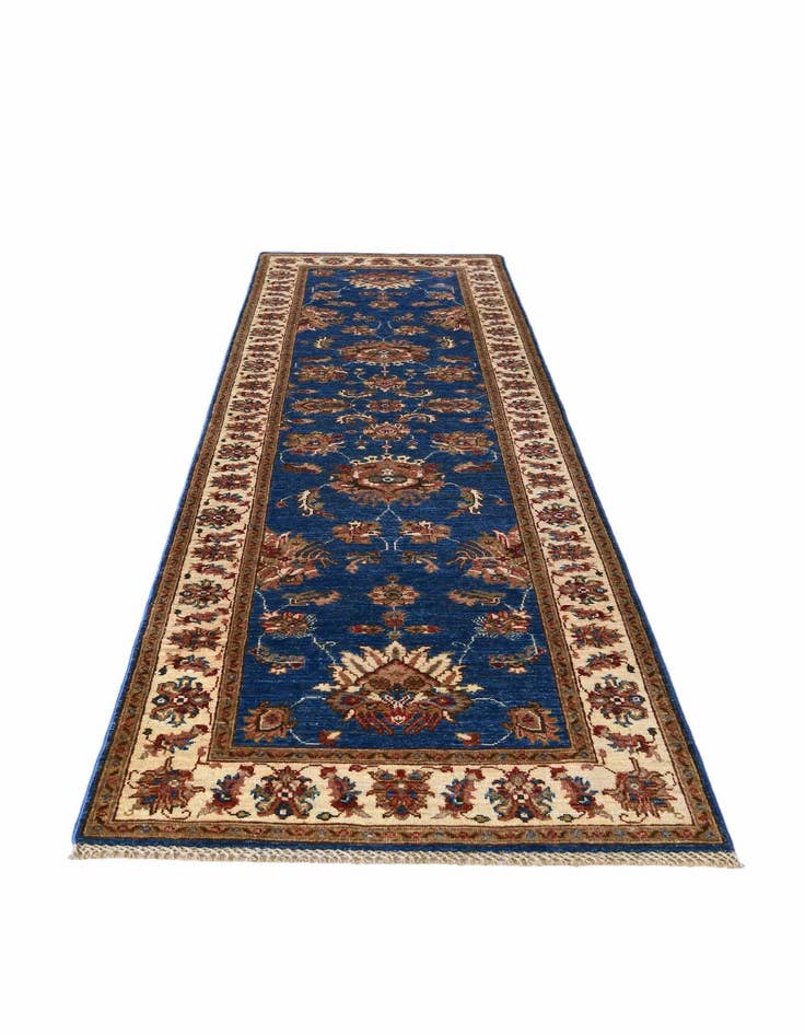 Detail image of 2' 9 x 10' Hand Knotted Ariana Ziegler Runner Rug