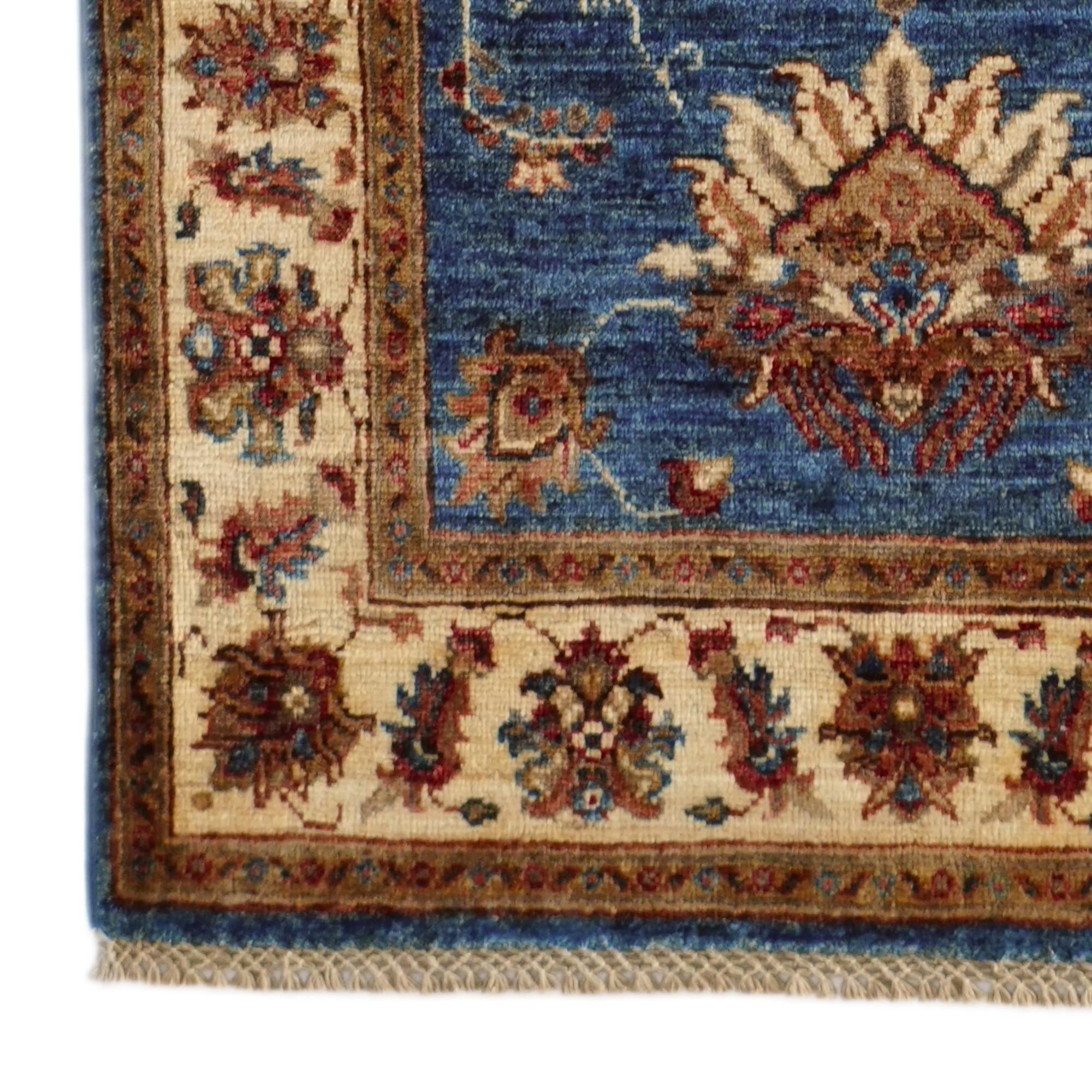 2' 9 x 10' Hand Knotted Ariana Ziegler Runner Rug