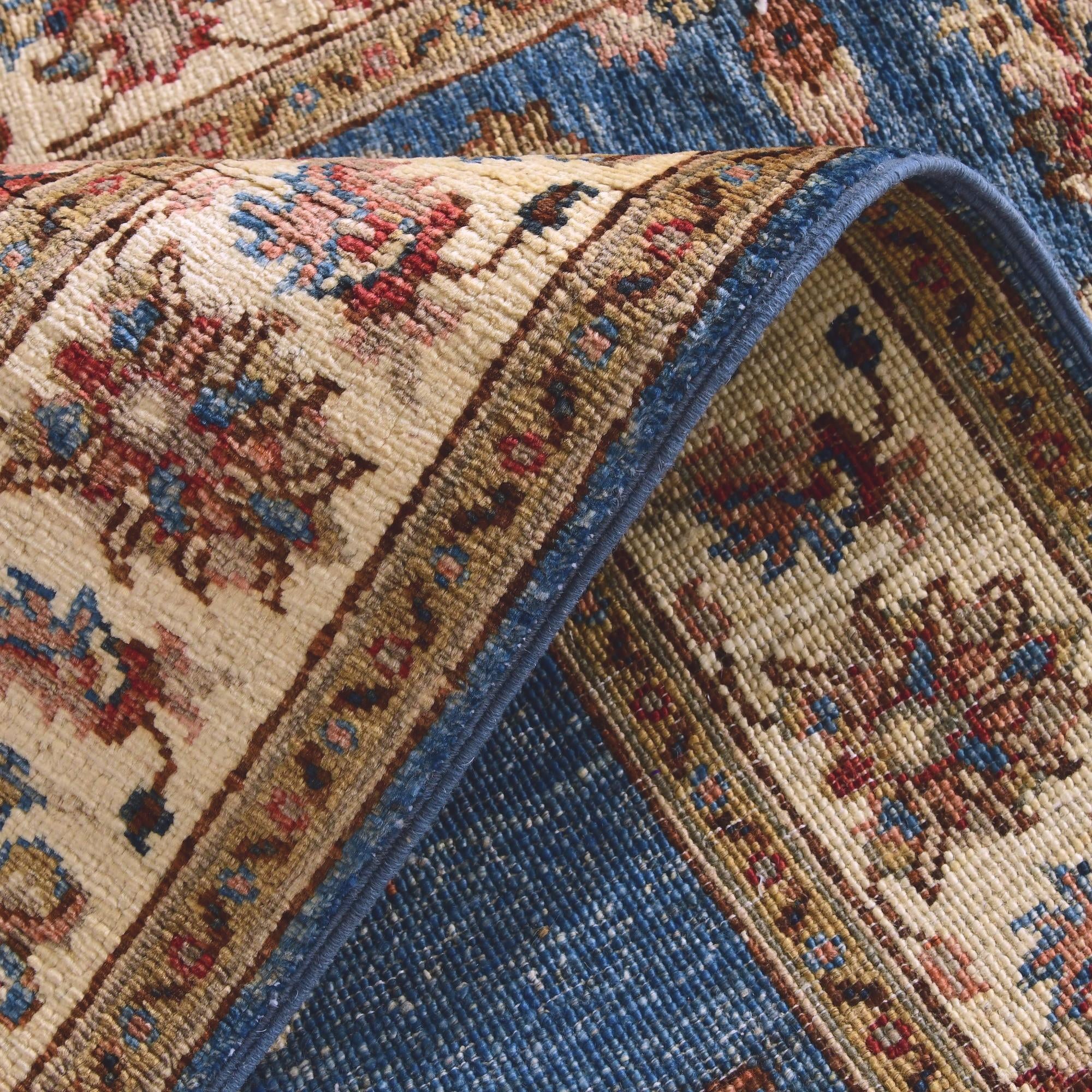 2' 9 x 10' Hand Knotted Ariana Ziegler Runner Rug