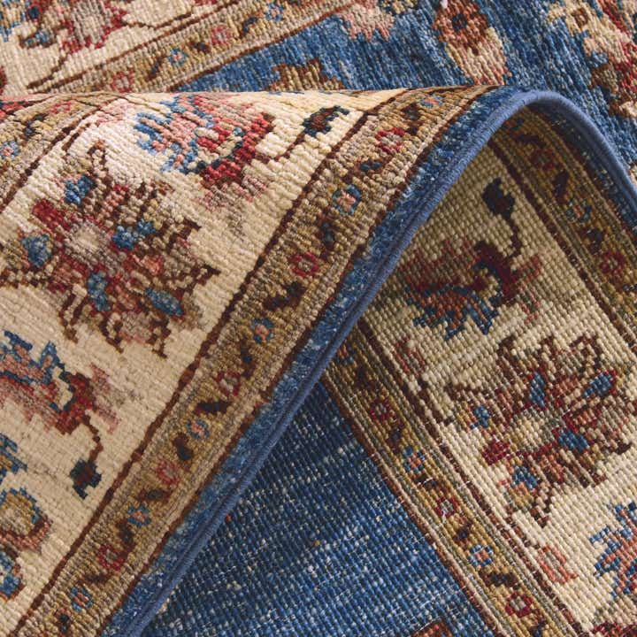 2' 9 x 10' Hand Knotted Ariana Ziegler Runner Rug