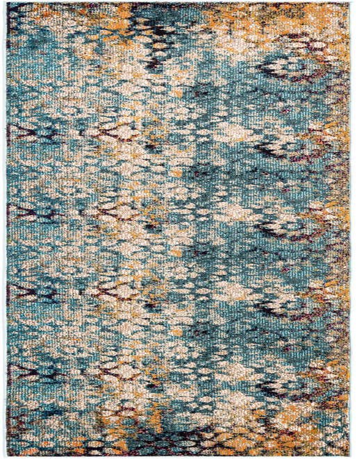 Detail image of 2' 7 x 10' Washable Arte Runner Rug