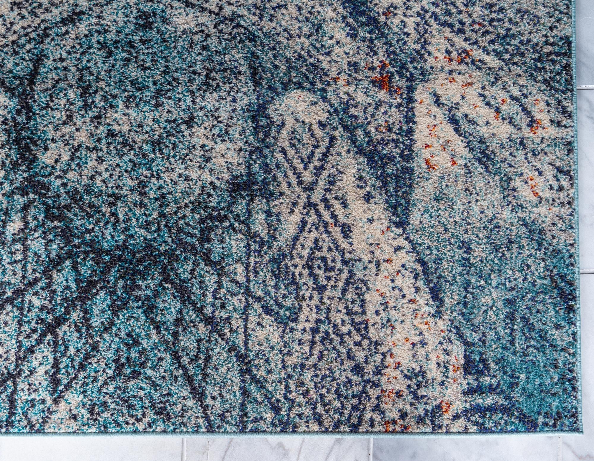2' x 6' 9 Washable Arte Runner Rug