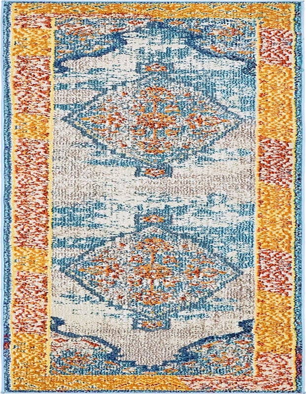 Detail image of 2' x 6' 9 Washable Arte Runner Rug