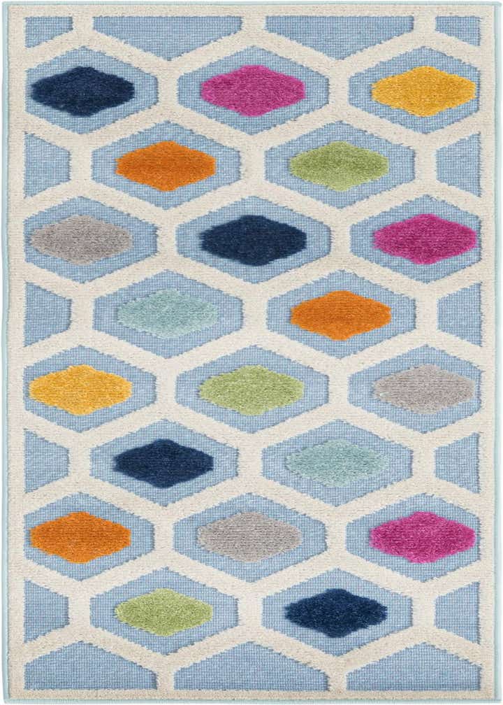 2' x 6' Easy-Clean Aruba Indoor / Outdoor Runner Rug