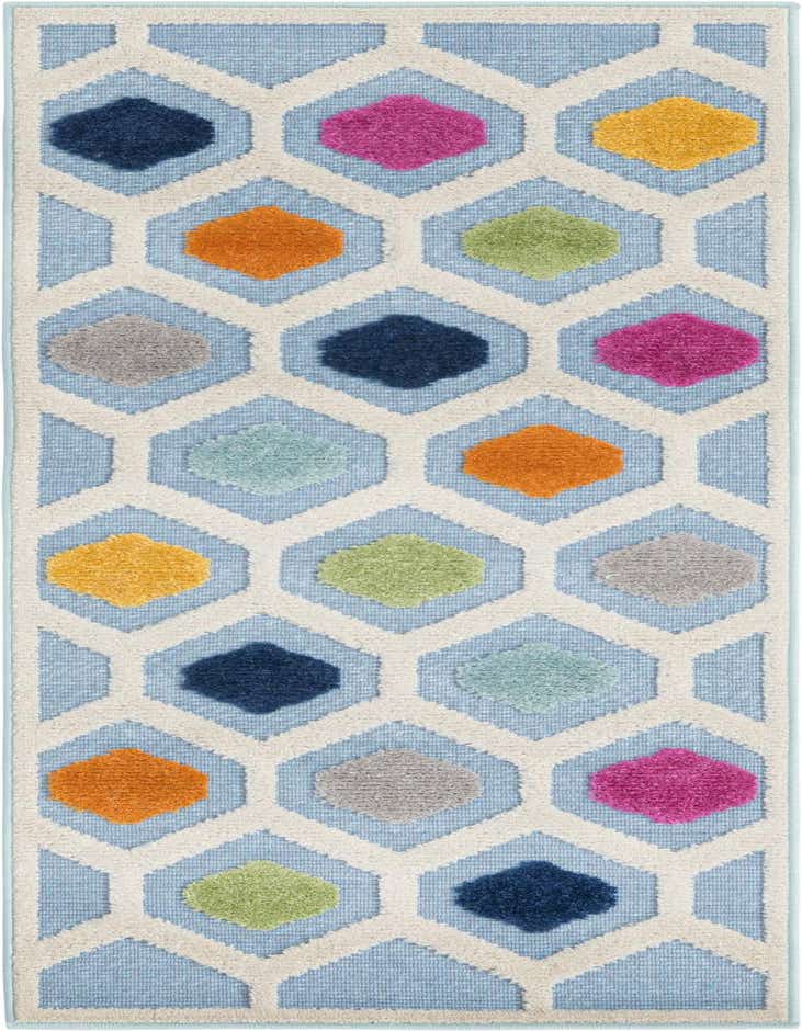 2' x 6' Easy-Clean Aruba Indoor / Outdoor Runner Rug