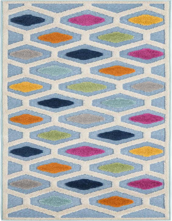Detail image of 2' x 8' Easy-Clean Aruba Indoor / Outdoor Runner Rug