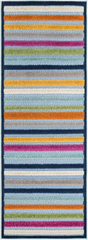 2' x 6' Easy-Clean Aruba Indoor / Outdoor Runner Rug