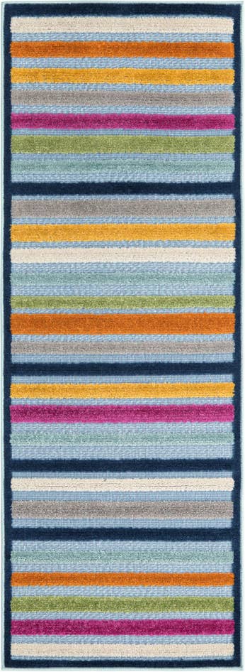Detail image of 2' x 6' Easy-Clean Aruba Indoor / Outdoor Runner Rug