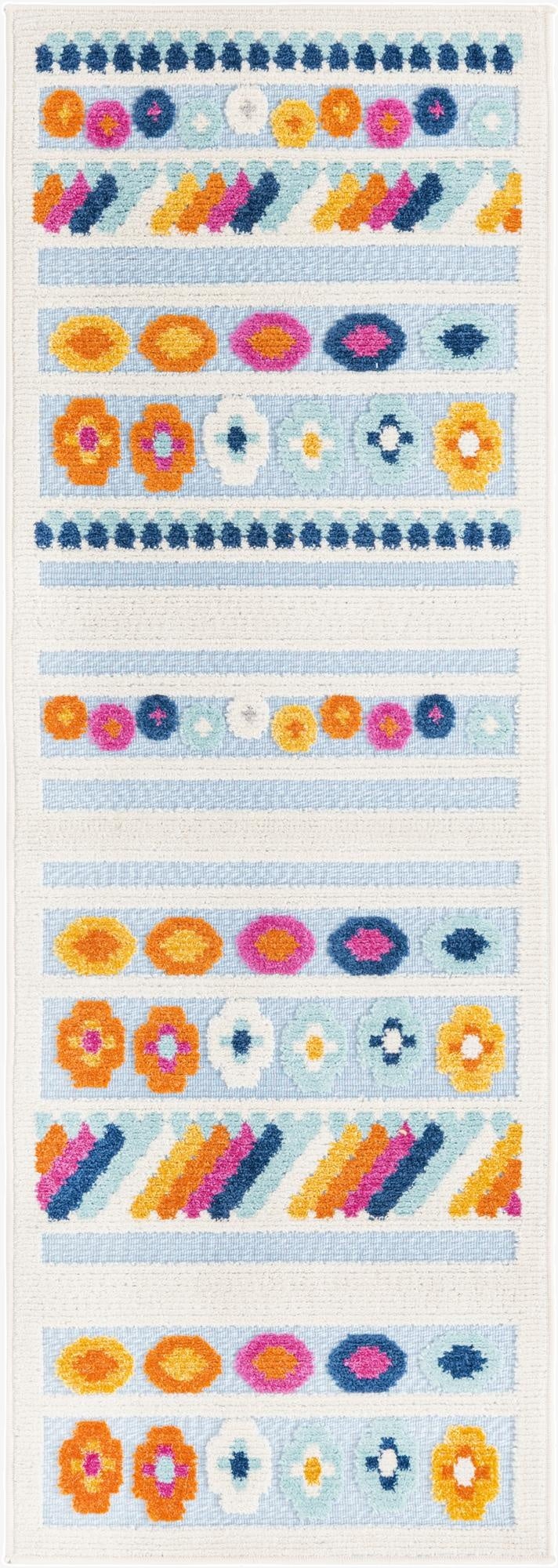 2' x 6'  Washable Aruba Indoor / Outdoor Runner Rug