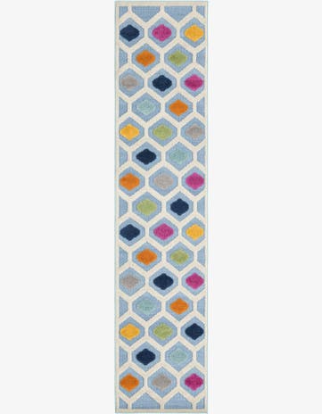 2' x 10' Easy-Clean Aruba Indoor / Outdoor Runner Rug