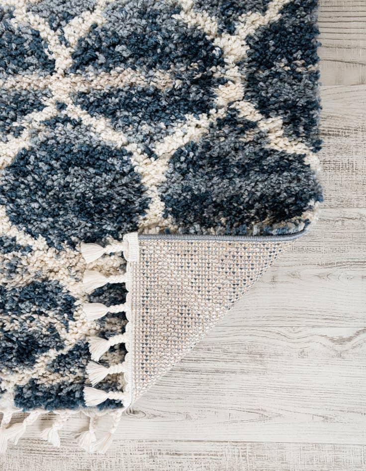 Detail image of 2' 2 x 6' Athena Shag Runner Rug