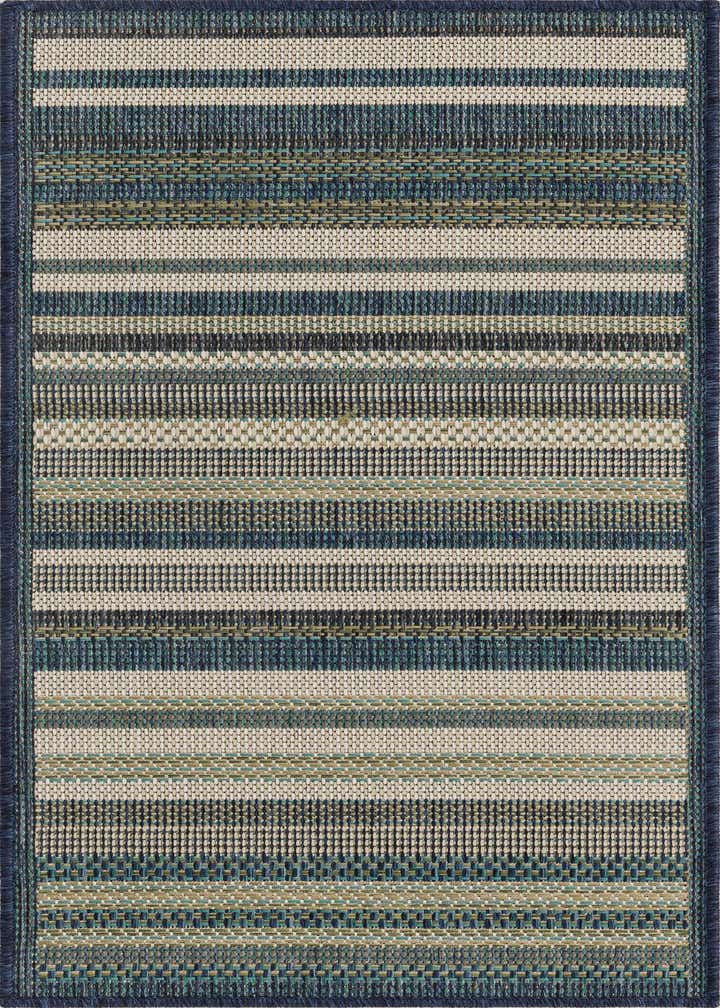 2' x 4' Easy-Clean Baja Indoor / Outdoor Runner Rug