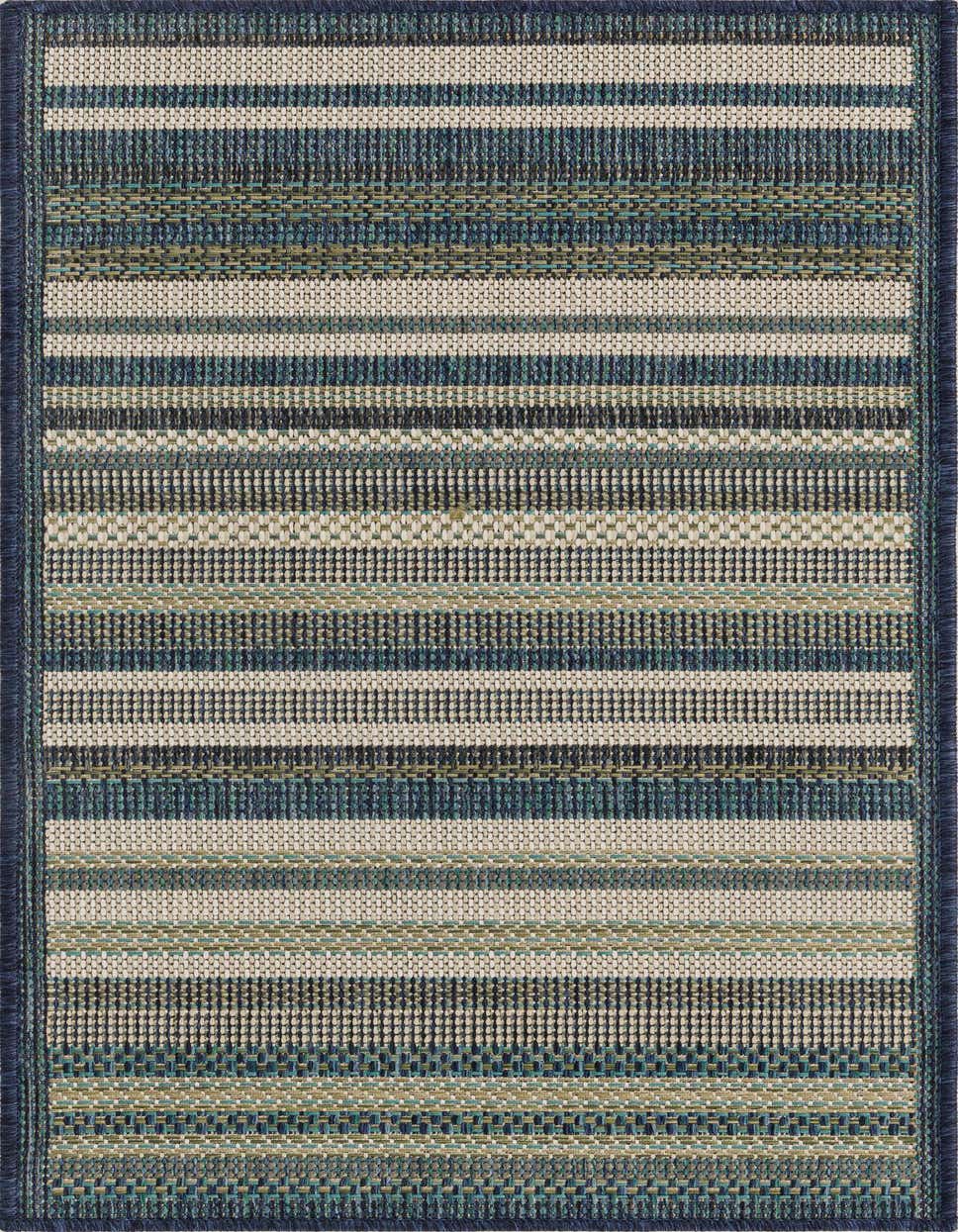 2' x 4' Easy-Clean Baja Indoor / Outdoor Runner Rug
