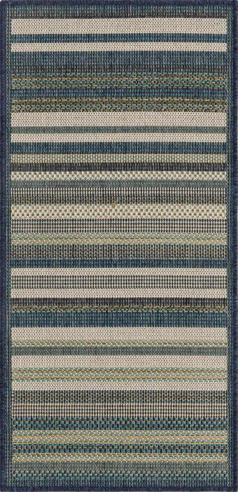 2' x 4' Easy-Clean Baja Indoor / Outdoor Runner Rug