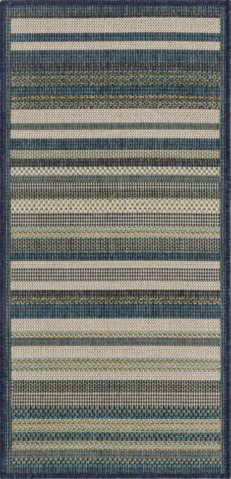 Detail image of 2' x 4' Easy-Clean Baja Indoor / Outdoor Runner Rug