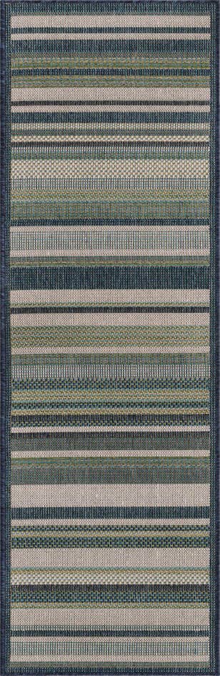 Detail image of 2' x 6' Easy-Clean Baja Indoor / Outdoor Runner Rug