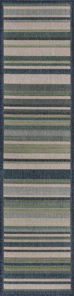 Detail image of 2' x 7' 10 Easy-Clean Baja Indoor / Outdoor Runner Rug