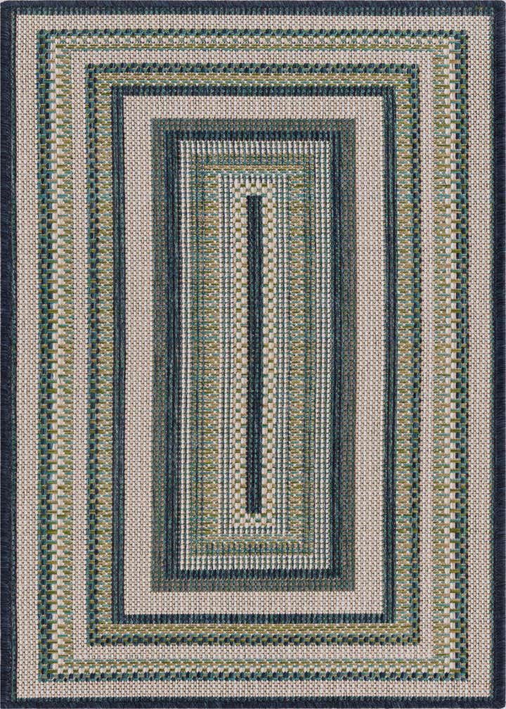 2' x 4' Easy-Clean Baja Indoor / Outdoor Runner Rug