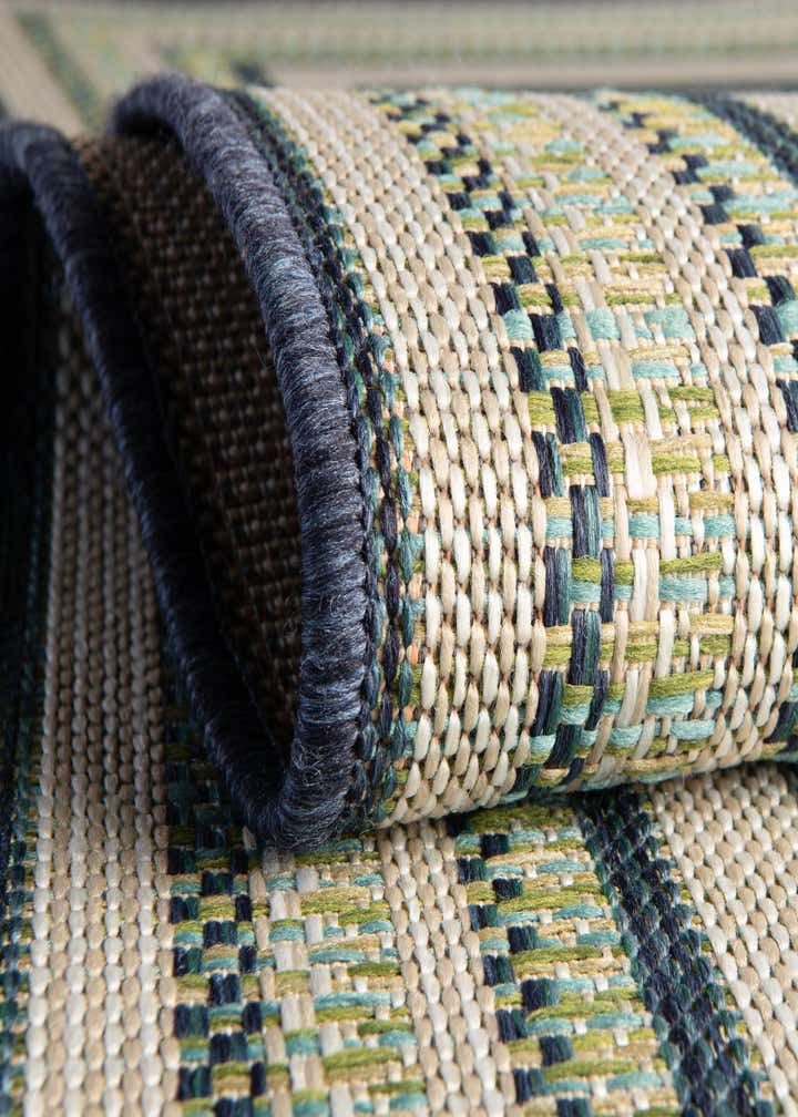 2' x 4' Easy-Clean Baja Indoor / Outdoor Runner Rug