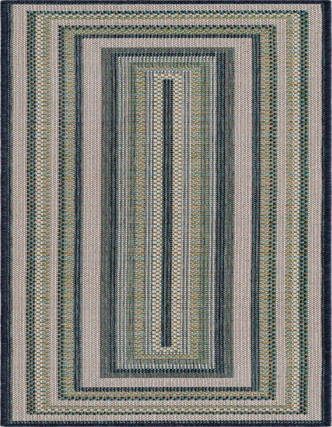 Detail image of 2' x 6' Easy-Clean Baja Indoor / Outdoor Runner Rug