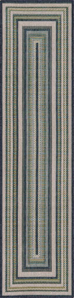 2' x 7' 10 Easy-Clean Baja Indoor / Outdoor Runner Rug