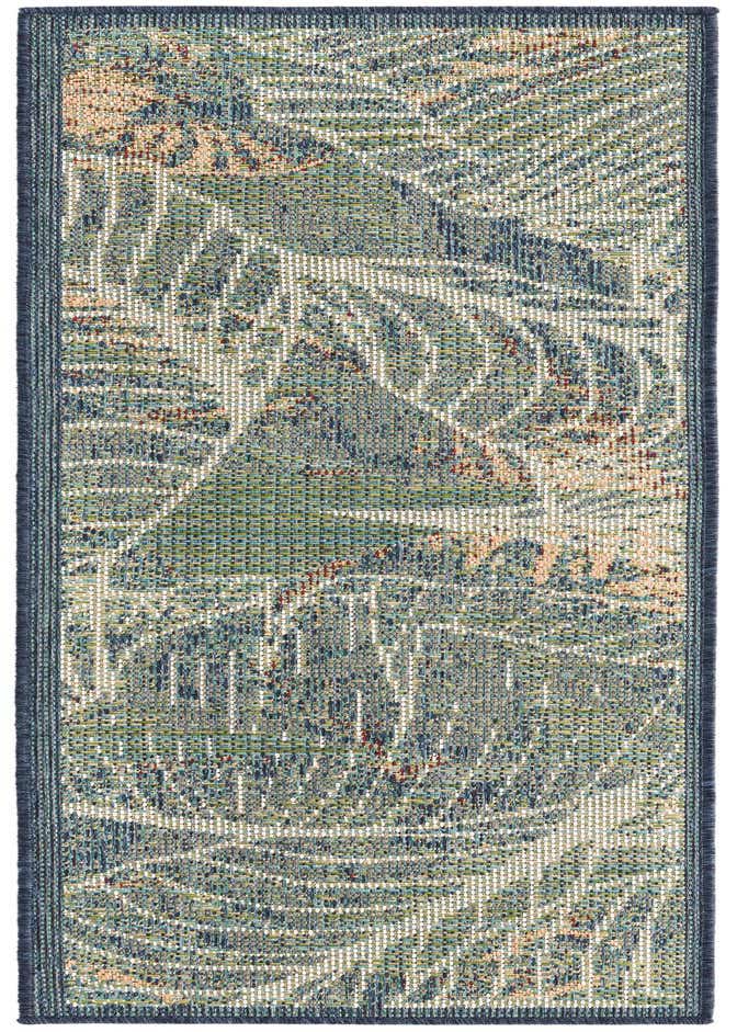 2' x 6' Easy-Clean Baja Indoor / Outdoor Runner Rug