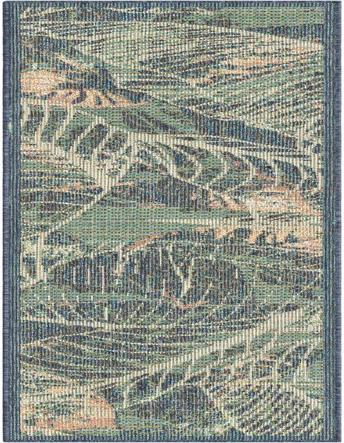 Detail image of 2' x 7' 10 Easy-Clean Baja Indoor / Outdoor Runner Rug