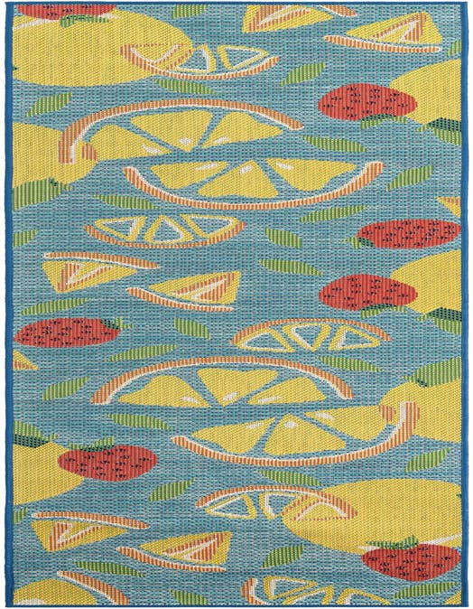 Detail image of 2' 7 x 10' Easy-Clean Baja Indoor / Outdoor Runner Rug