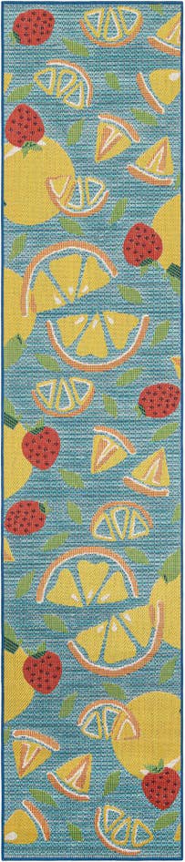 Detail image of 2' 7 x 12' Easy-Clean Baja Indoor / Outdoor Runner Rug