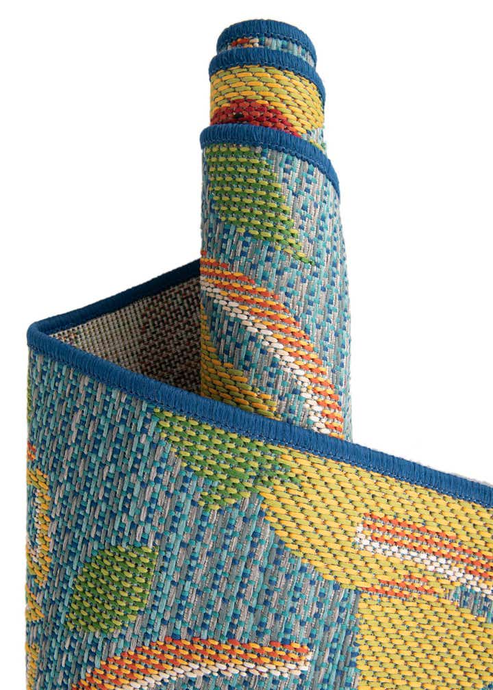 2' x 8' Easy-Clean Baja Indoor / Outdoor Runner Rug