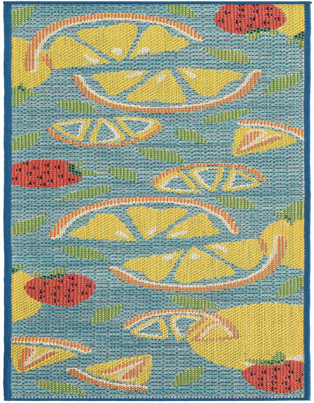 Detail image of 2' x 6' 1 Easy-Clean Baja Indoor / Outdoor Runner Rug