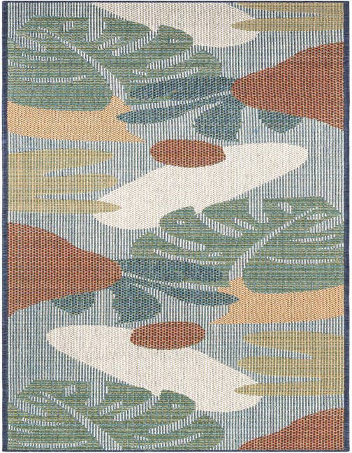 Detail image of 2' 7 x 10' Easy-Clean Baja Indoor / Outdoor Runner Rug