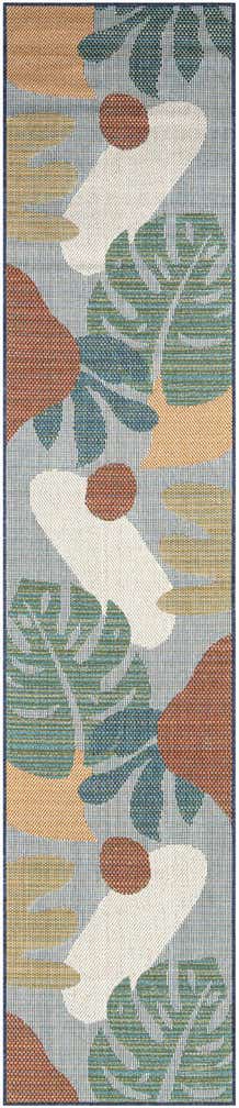 2' 7 x 12' Easy-Clean Baja Indoor / Outdoor Runner Rug