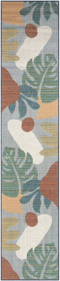 Detail image of 2' 7 x 12' Easy-Clean Baja Indoor / Outdoor Runner Rug
