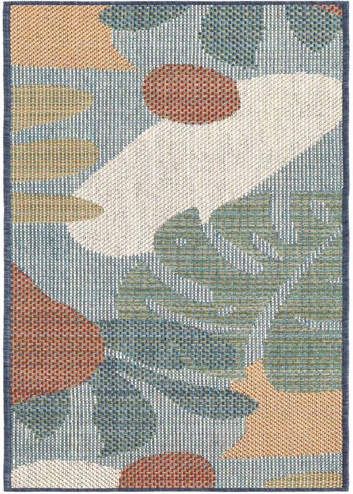 2' x 5' 1 Easy-Clean Baja Indoor / Outdoor Runner Rug
