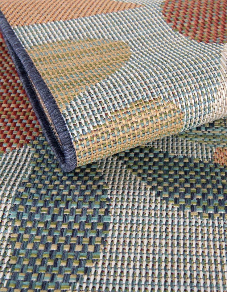 Detail image of 2' x 6' 1 Easy-Clean Baja Indoor / Outdoor Runner Rug