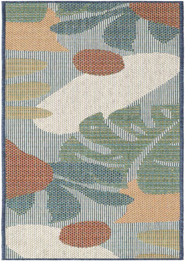 2' x 6' 1 Easy-Clean Baja Indoor / Outdoor Runner Rug