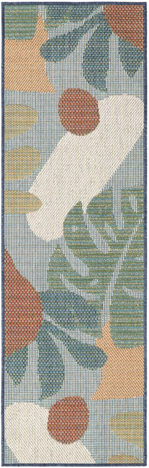 Detail image of 2' x 6' 1 Easy-Clean Baja Indoor / Outdoor Runner Rug