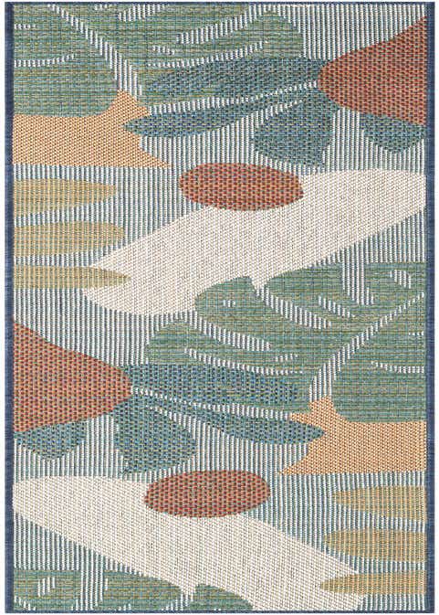 2' x 8' Easy-Clean Baja Indoor / Outdoor Runner Rug