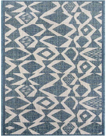 Detail image of 2' 7 x 12' Easy-Clean Baja Indoor / Outdoor Runner Rug