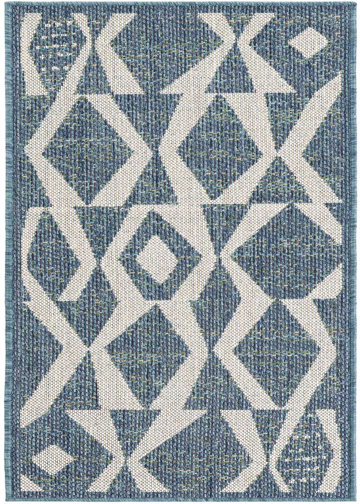 2' x 5' 1 Easy-Clean Baja Indoor / Outdoor Runner Rug