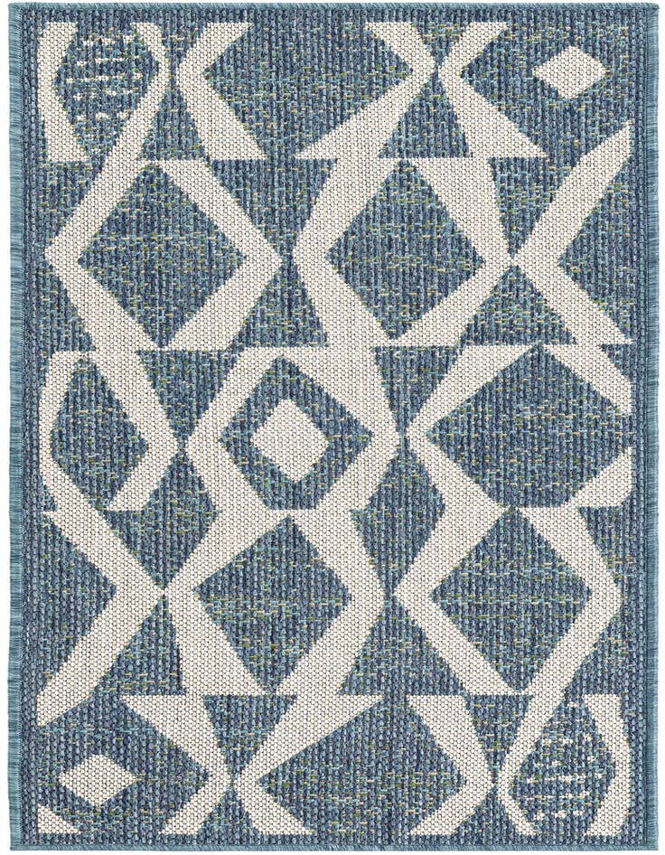 Detail image of 2' x 5' 1 Easy-Clean Baja Indoor / Outdoor Runner Rug