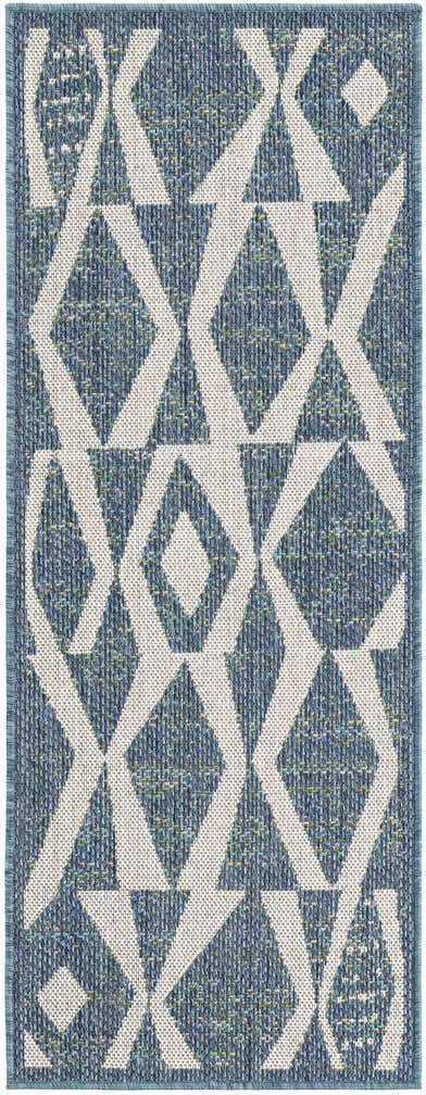 2' x 5' 1 Easy-Clean Baja Indoor / Outdoor Runner Rug