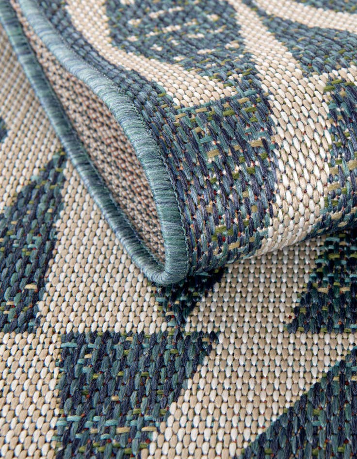 Detail image of 2' x 5' 1 Easy-Clean Baja Indoor / Outdoor Runner Rug