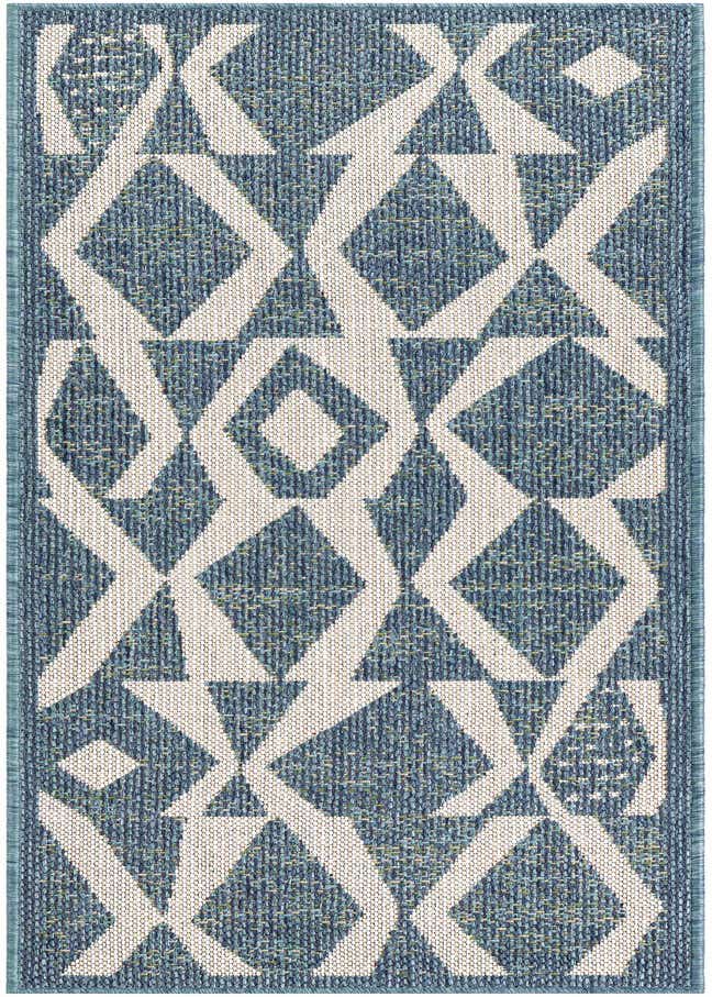2' x 6' 1 Easy-Clean Baja Indoor / Outdoor Runner Rug