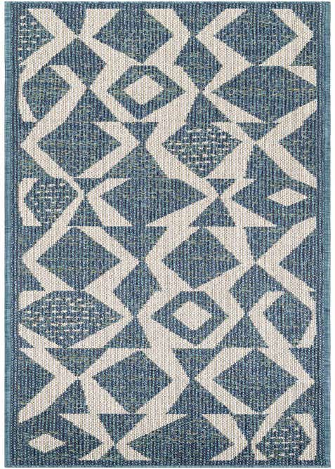 2' x 8' Easy-Clean Baja Indoor / Outdoor Runner Rug