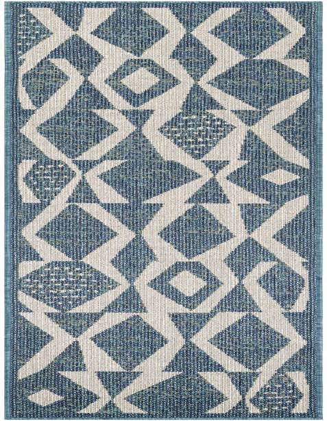 2' x 8' Easy-Clean Baja Indoor / Outdoor Runner Rug