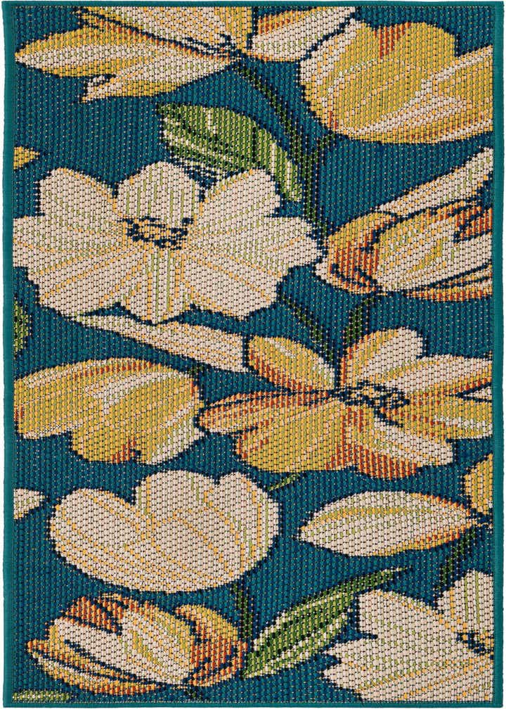 2' x 5' Easy-Clean Baja Indoor / Outdoor Runner Rug