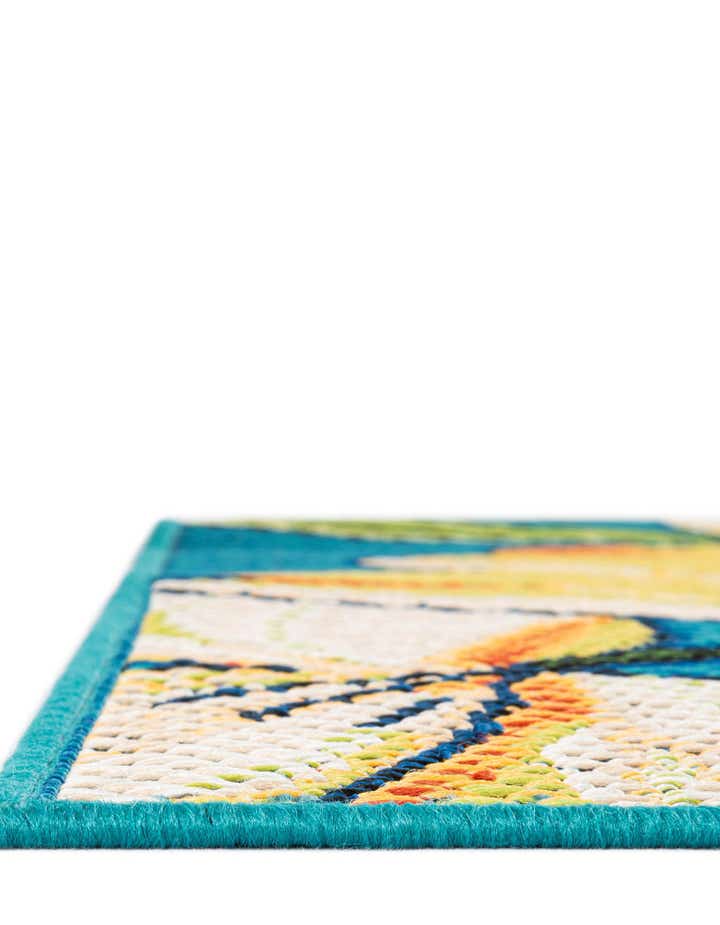2' x 5' Easy-Clean Baja Indoor / Outdoor Runner Rug