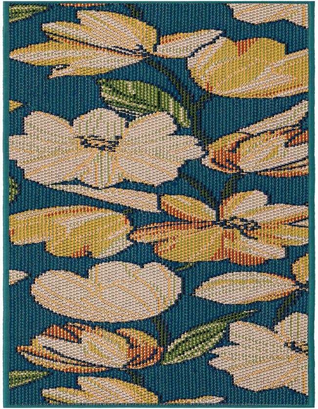 Detail image of 2' x 6' Easy-Clean Baja Indoor / Outdoor Runner Rug